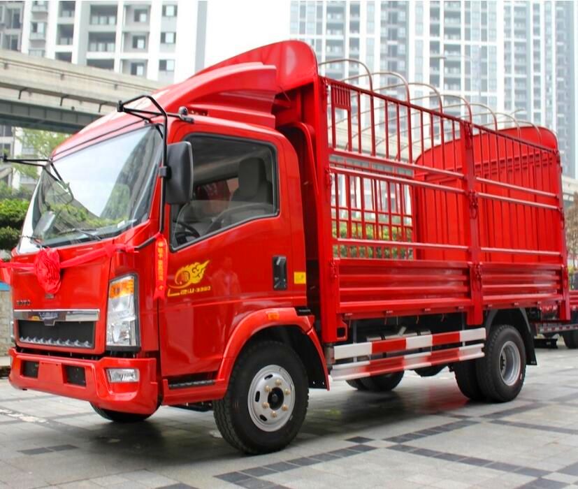 中国重汽HOWO 悍将 115马力 4.2米单排仓栅式轻卡9